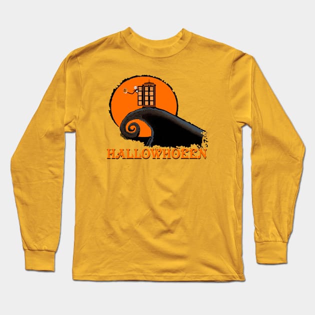 HALLOWHOEEN Long Sleeve T-Shirt by KARMADESIGNER T-SHIRT SHOP